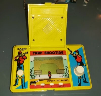 Casio CG-340 Console 1986 Trap Shooting Come Nuova Funzionante No Audio- Rara Foto 1 de 4