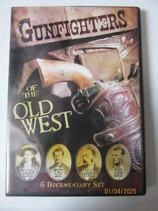 Gunfighters of the Old West Cowboys Parts 1 &2 DVD & Case Wild Bill Hickock LN - Picture 1 of 3