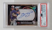2020 Topps Tribute PURPLE Bo Bichette #/50 RC #TA-BBI - PSA 9 MINT AUTO Rookie