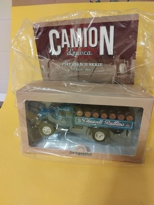DE AGOSTINI 1/43 75 FIAT 634 N II SERIE CHIANTI RUFFIN  IN SCATOLA CON FASCICOLO - Immagine 1 di 4