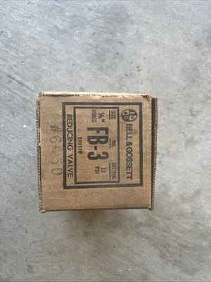 NEW in Box Bell & Gossett FB-3 Pressure Reducing Valve - Image 1 of 4