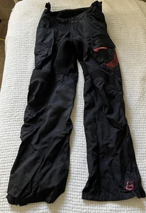 Mens Fox Racing Panther Racepants Black/Red Size 32 - Picture 1 of 7