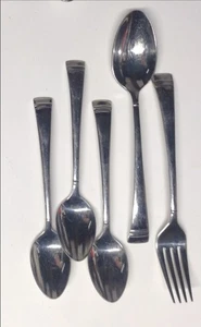 Lenox Federal Platinum Flatware Lot 5 Pc - Picture 1 of 3