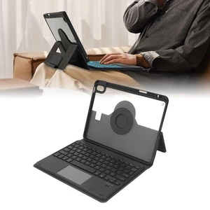 Custodia Tablet Con Tastiera Wireless Magnetica Staccabile Colorata Ba NUOVA - Foto 1 di 24