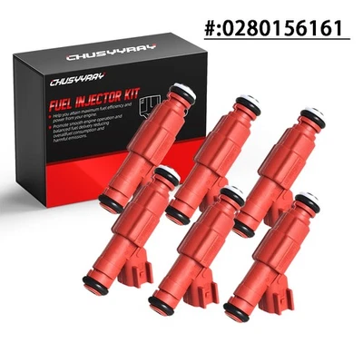 Nuevo kit de inyector mejorado de 4 orificios X6 0280156161 para Jeep TJ 1999-2004 4,0 L Foto 1 de 4