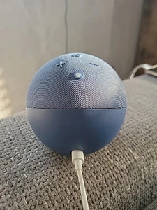 Amazon Echo Dot 4th Gen Smart Speaker - Twilight Blue - Great Condition - Afbeelding 1 van 9