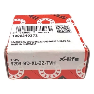 1x FAG 3203 BD-XL-2Z-TVH Schrägkugellager 17x40x17,5 mm X-Life Kugellager - Bild 1 von 1