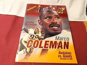 21.11.1999, Redskins vs Giants GAMEDAY Football Programm TOP ZUSTAND! - Bild 1 von 3