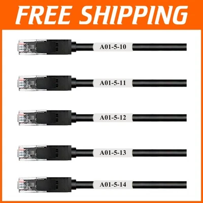 Etiquetas de cabo autoadesivas - 3200 etiquetas, brancas, 100 folhas - Imagem 1 de 4