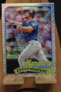 2024 Topps Chrome Edgar Martinez '1989' Silver Pack MOJO - Picture 1 of 2