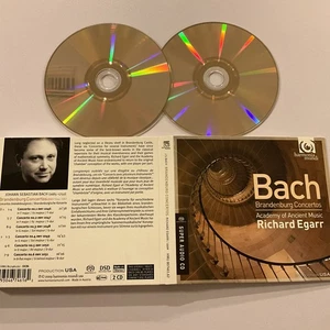 Bach Brandenburg Concertos 2x 24K GOLD SACD 5.1/ST AUDIOPHILE UHQ Harmonia Mundi - Bild 1 von 2