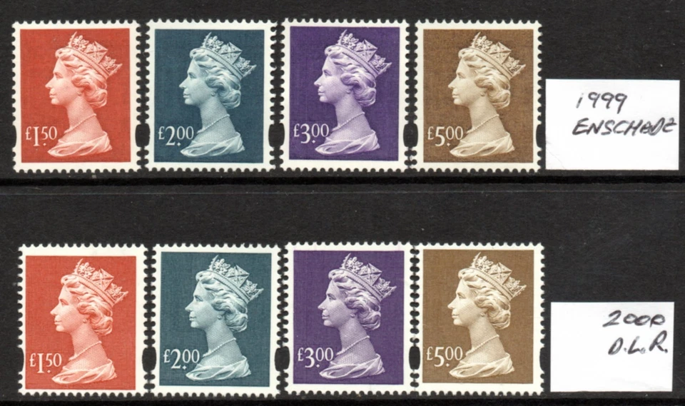 ENSCHEDE 1999 + 2000 DE LA RUE ALTOS VALORES, FINO MNH Foto 1 de 1