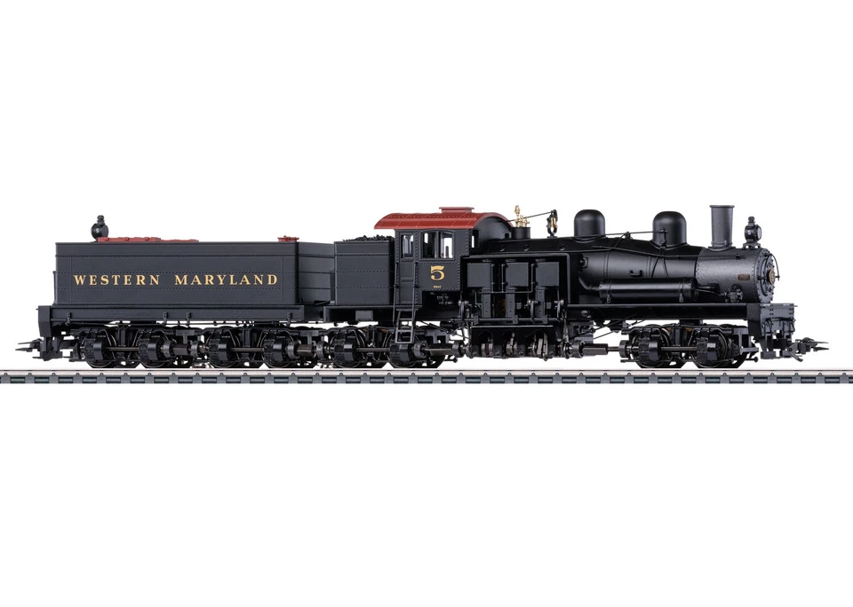 Märklin 38700 H0 Dampflokomotive "Shay" US Ep. II AC-MFX-Sound H0 Neu