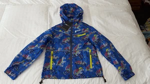 NWT Flow Society Lacrosse Turtle  Lightweight Jacket Sz. XS 4/5 NEW  $80 BLUE - Picture 1 of 3