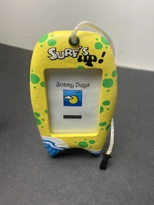 Surf's Up! Sunny Days Malden Picture Frame Surfboard SUP Surfing Color Yellow - Picture 1 of 5