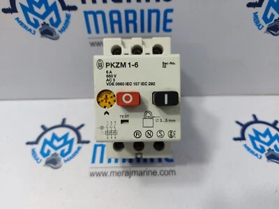 Disjoncteur De Circuit De Moteur Klockner Moeller PKZM1-6 6A 660V AC 3 - Photo 1/4