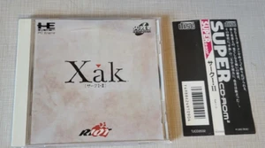 XAK I II 1 2 PC Engine SCD 1997 spine  US SELLER - Picture 1 of 3