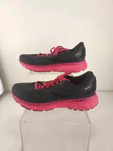 Scarpe Brooks Trace 2 donna 8,5 magenta nero leopardato sneaker running trainer - Foto 1 di 11