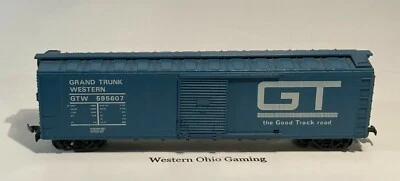 HO Scale Grand Trunk Western GTW 595607 Train Box Car USED READ - Image 1 of 4