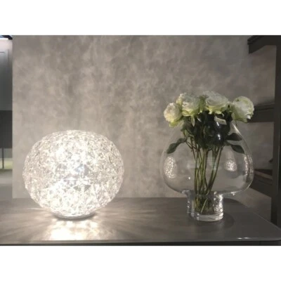 PLANET Kartell TRASPARENTE LED lume tavolo appoggio originale - Immagine 1 di 2