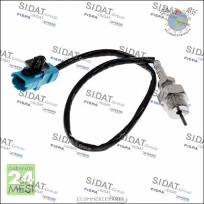 Sensore temperatura gas scarico Sidat per OPEL MOVANO A RENAULT MASTER P njx - Immagine 1 di 3