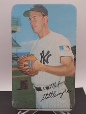 1970 Topps Super Set-Break # 27 Mel Stottlemyre