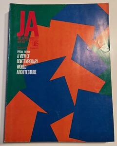 Architettura JA the Japan Architect 165 luglio 1970 speciale world architecture - Picture 1 of 1
