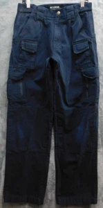Blackhawk! Pantalones cargo tácticos Warrior Wear para hombre 32x32 negros de lona ocultos - Imagen 1 de 12