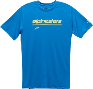 Alpinestars Tech Line Up Performance T-Shirt 121173800760XL Baby Blue XL - Picture 1 of 1
