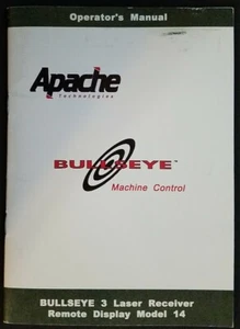 Apache Bullseye3 Maschinensteuerung Laser Empfänger Bedienungsanleitung - Bild 1 von 1