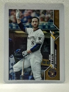 Ryan Braun 2020 Topps Series One Baseball - GOLD FOIL #347 - Milwaukee Brewers - Bild 1 von 2