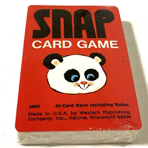 Vintage BURGER CHEF SNAP Card Game SEALED Western Publishing #4904 COMPLETE - Picture 1 of 5