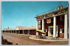 Postal Colonial Arms Motel Penns Grove Nueva Jersey - Imagen 1 de 2
