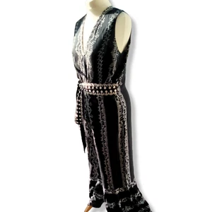 Rina Dhaka Embroidered Jumpsuit - Picture 1 of 8