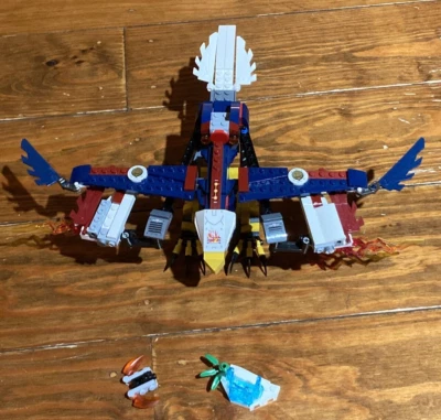 LEGO Legends of Chima Eris' Fire Eagle Flyer 70142 Incomplete missing figures - Image 1 of 4