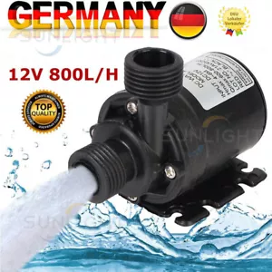 Wasserpumpe Selbstansaugende Pumpe DC 12V 800L Hochdruckpumpe Membranpumpe Pumpe - Bild 1 von 13