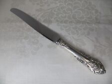 WALLACE SIR CHRISTOPHER STERLING SILVER HANDLE DINNER KNIFE 9"  NO MONOGRAM