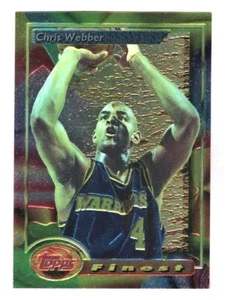 Chris Webber Golden State Warriors 1993-94 Topps Finest Rookie Card #212 - Picture 1 of 2
