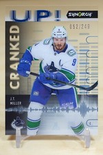 2022-23 Upper Deck Synergy Cranked Up Blue /249 #CU-MI J.T. Miller - Vancouver