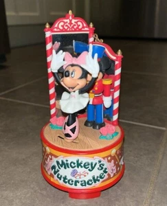 Disney Enesco Musical Mickey’s Nutcracker & Minnie Waltz Of The Flowers RARE - Picture 1 of 4