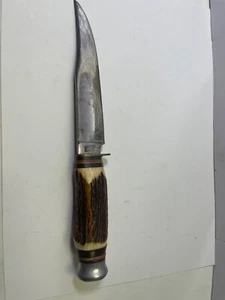 Edge Brand Fixed Knife Solingen Germany Super Hollow Ground 468 - Picture 1 of 2