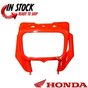 HONDA HEADLIGHT COVER CASE HOUSING 2000-2004 XR250R XR400R OEM FIGHTING RED - Picture 1 of 7