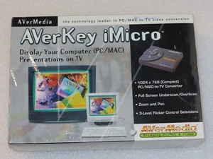 NEUF AVerKey iMicro affiche votre ordinateur (PC/Mac) présentations à la télévision 1024 x 768 - Photo 1/2