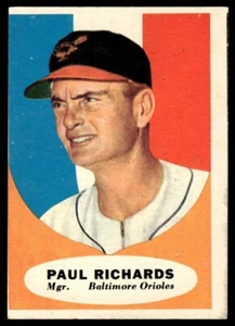 Topps Paul Richards Baltimore Orioles 1961 #131 - Imagen 1 de 2