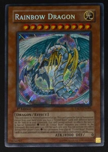 Yu-Gi-Oh! Dragón Arco Iris TAEV-EN006 Evolución Táctica Secreto Raro 1ª Edición Casi Nuevo - Imagen 1 de 2