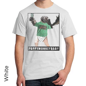 T-shirt bambino scimmia cucciolo Super Bowl commerciale #PuppyMonkeyBaby uva soda 939 - Foto 1 di 9
