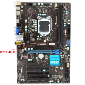 FOR ASUS B75A-IE35 B75 Motherboard 1155pin DDR3 16G HDMI+VGA 100% Tested ok - Picture 1 of 5
