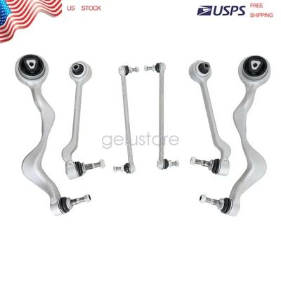 Fits BMW 328i 325i 330i 335i 128i 135i X1 E90 6Pcs Front Control Arms Kits New - Image 1 of 4
