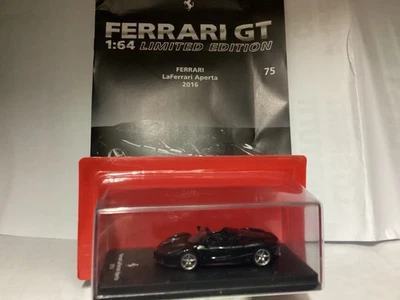 FERRARI LAFERRARI aperta 2016  1/64 diecast + BOOKLET Centauria Limited edition - Immagine 1 di 4