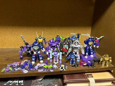 Transformers Blokees Decepticon lot Soundwave Shockwave Nemesis Prime Ravage - Image 1 of 4